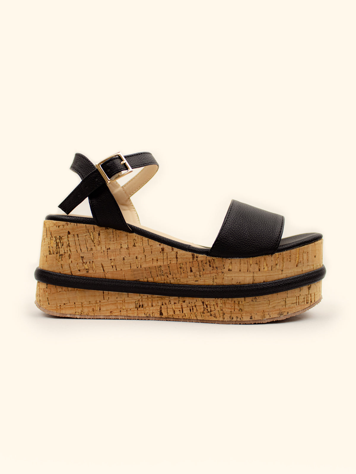 Sandalias pure - con plataforma