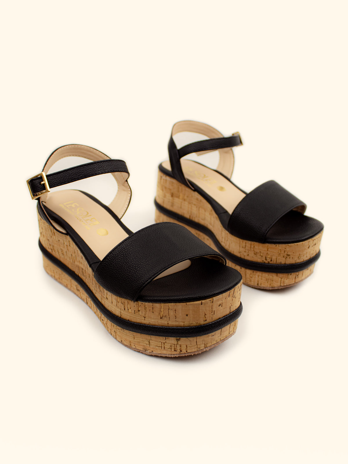 Sandalias pure - con plataforma