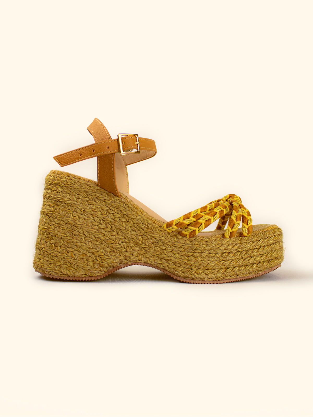 Sandalias print - con plataforma